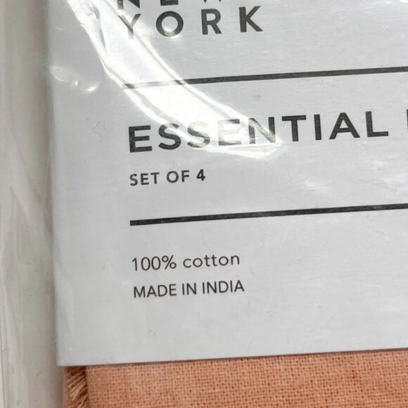 ANTHROPOLOGIE / HAWKINS NEW YORK Essential Dinner Napkin Set, Rose - Picture 4 of 8